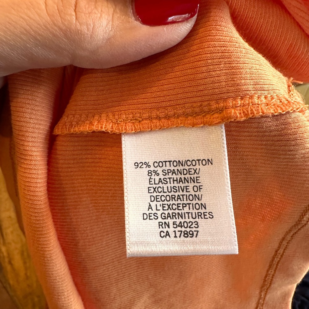 Banana Republic orange tank - Picture 4 of 4